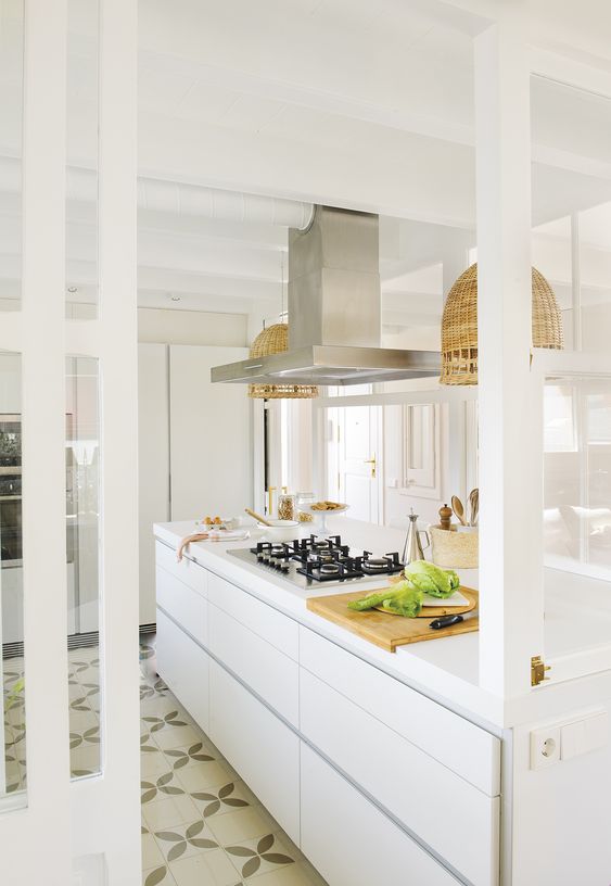 Cocina cerrada
